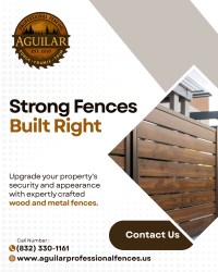 Aguilar Professional Fences Houston TX