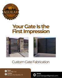 Custom Gate Fabrication Houston TX