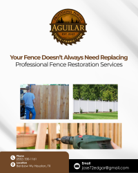 Fence Repair Houston TX
